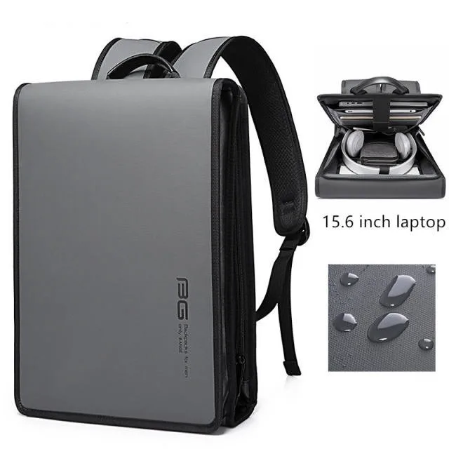 Fashion Business Backpack Men's USB Anti-Theft Computer Bags Large Capacity 15.6 Inch Laptop Backpacks Men Waterproof Rucksack