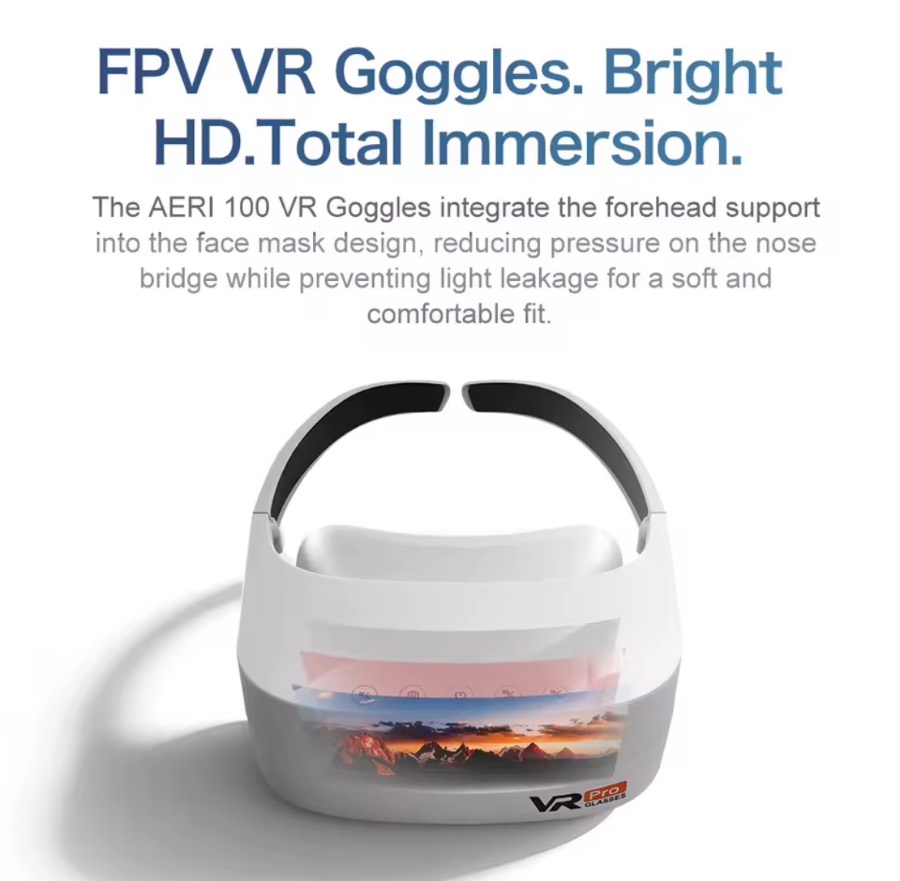 NEW Aeri100 VR Drone 8K 1080P HD Camera 1:1 Scale Aerodynamic Design Remote Control Brushless 360° Obstacle Avoidance Flying Toy — image 2 of 8