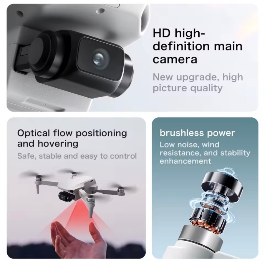 NEW Aeri100 VR Drone 8K 1080P HD Camera 1:1 Scale Aerodynamic Design Remote Control Brushless 360° Obstacle Avoidance Flying Toy — image 3 of 8