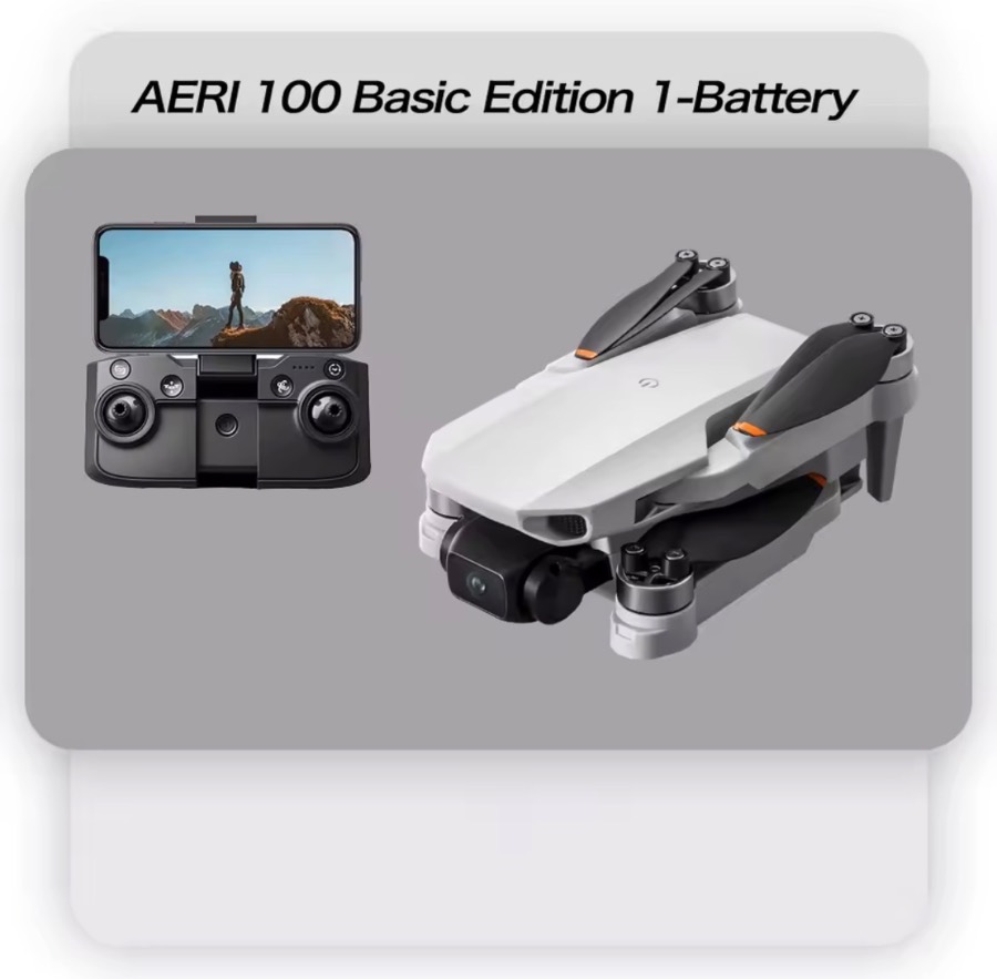 NEW Aeri100 VR Drone 8K 1080P HD Camera 1:1 Scale Aerodynamic Design Remote Control Brushless 360° Obstacle Avoidance Flying Toy — image 7 of 8