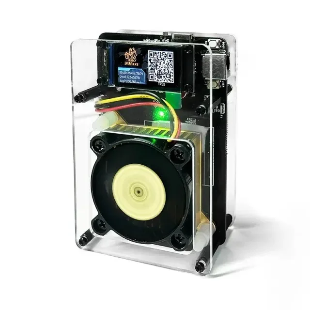 NMAxe NMMiner Official Ultra BM1366 Asic Chip 500G~600Gh/s Full Colorful Display Bitcoin Miner Solo Lottery Miner — image 3 of 5