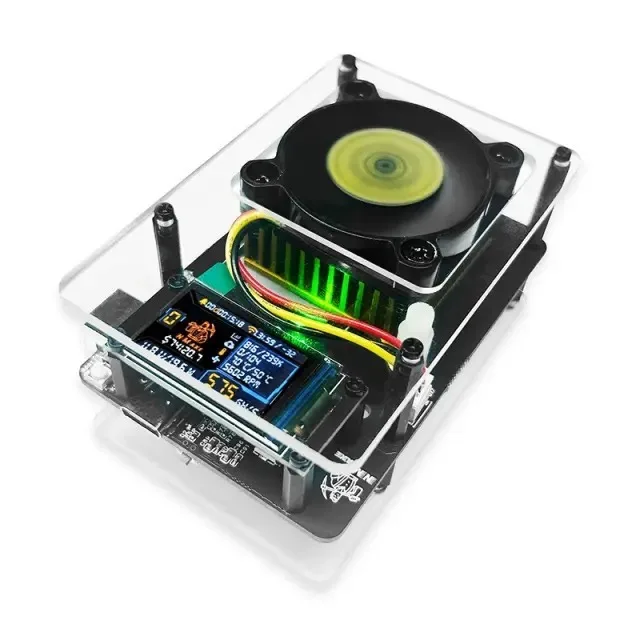 NMAxe NMMiner Official Ultra BM1366 Asic Chip 500G~600Gh/s Full Colorful Display Bitcoin Miner Solo Lottery Miner — image 4 of 5