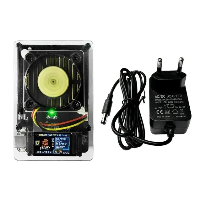 NMAxe NMMiner Official Ultra BM1366 Asic Chip 500G~600Gh/s Full Colorful Display Bitcoin Miner Solo Lottery Miner — image 5 of 5