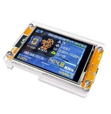 NMMiner NerdMiner V2 Hashrate Lucky Miner ESP32 2.8 inch Smart Display Crypto Solo Lottery 960KH/s Bitcoin ESP32-2432S028R DROOM — image 3 of 5