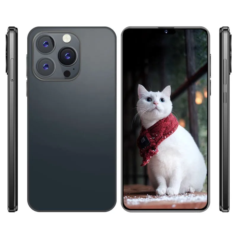 Original android Phone i15Pro Max Smartphone 6.7inch 8+256GB capsule screen 48MP+108MP 7800mAh 5G Mobile Phone — image 3 of 5