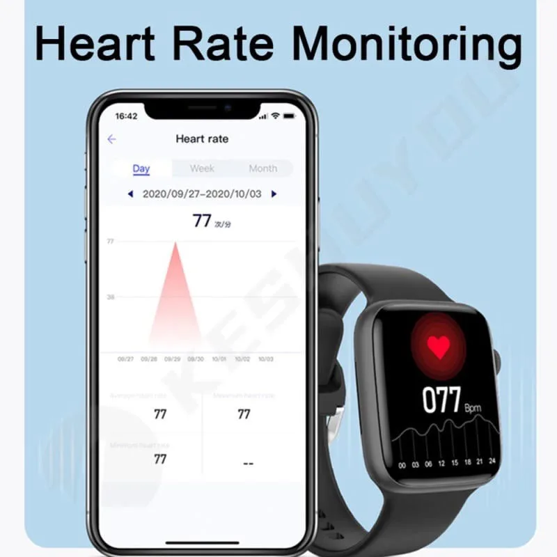 Pink Smart Watch S8 Pro Men Answer Call Fitness Tracker Calculator Women Smartwatch For Apple Android Phone — image 6 of 6