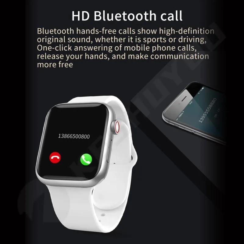 Smart Watch S8 Pro Men Answer Call Fitness Tracker Calculator Women Silver Smartwatch For Apple Android Phone — image 3 of 6