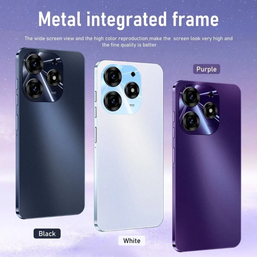 New Arrival TECNO SPARK 20 256GB +8(4+4)GB RAM 90Hz 6.6" G85 Gaming Processor 50MP+32MP Dual Speakers Android 13 5000mAh 18W Sma